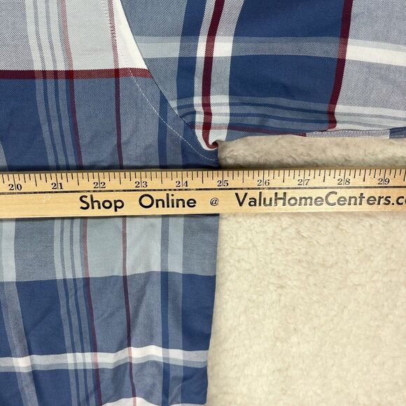 Large Brooks Brothers Oxford Button-Down Shirt‎ Mens Plaid Check Madison Logo - Picture 4 of 6